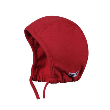 Stoffmütze Jersey uni mit Band