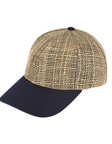 Baseballcap Seegras mit Stoffschirm – hochwertige Kopfbedeckung von Fiebig bei Hut Factory Schweiz