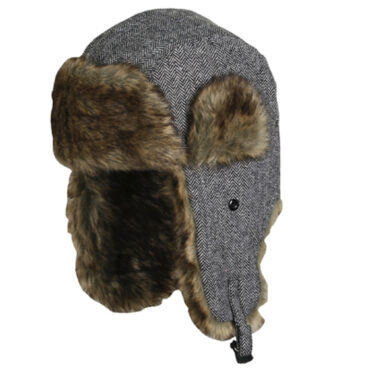 Chapka Fischgraet Kunstfell – hochwertige Kopfbedeckung von Fiebig bei Hut Factory Schweiz