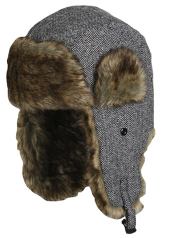 Chapka Fischgraet Kunstfell – hochwertige Kopfbedeckung von Fiebig bei Hut Factory Schweiz