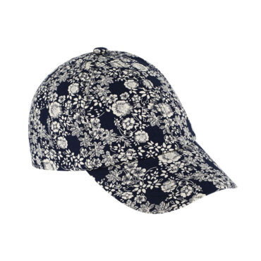 Baseballcap Blumenmuster Schleife – hochwertige Kopfbedeckung von Fiebig bei Hut Factory Schweiz