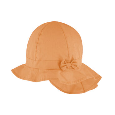 Stoffhut 6-Panel uni mit Nackenschutz UV-Schutz GOTS – hochwertige Kopfbedeckung von Fiebig bei Hut Factory Schweiz