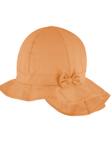 Stoffhut 6-Panel uni mit Nackenschutz UV-Schutz GOTS – hochwertige Kopfbedeckung von Fiebig bei Hut Factory Schweiz