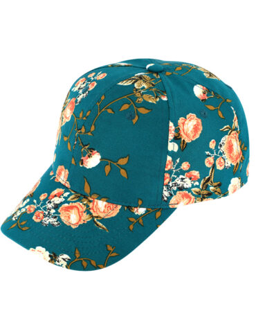 Baseball Cap Blumenprint – hochwertige Kopfbedeckung von Fiebig bei Hut Factory Schweiz
