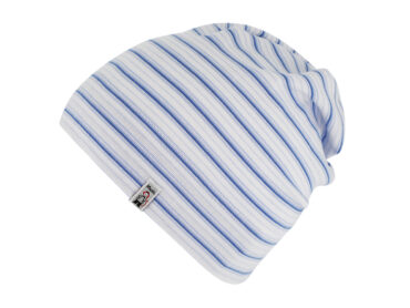 Stoffmütze Beanie Jersey gestreift – hochwertige Kopfbedeckung von Fiebig bei Hut Factory Schweiz